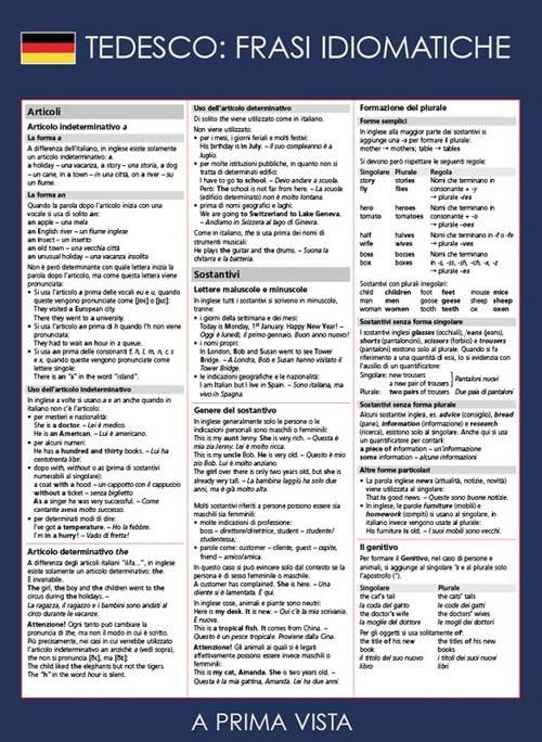 A prima vista. Tedesco: frasi idiomatiche. Con Contenuto digitale per download e accesso on line [Lingua tedesca]