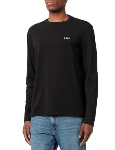 BOSS Tee Long T-Shirt Lunga, Nera
