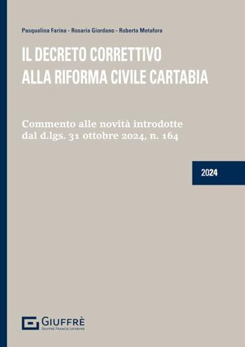 Il decreto correttivo alla riforma civile Cartabia