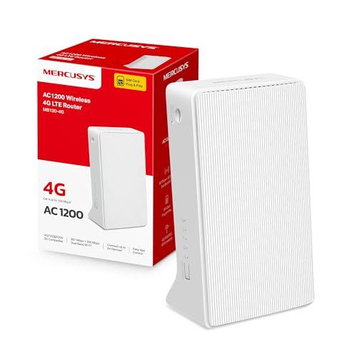 Router 4G LTE Mercusys TP-Link MB130-4G Dual Band AC1200