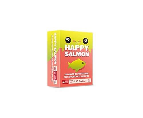 Asmodee - Happy Salmon, Gioco da Tavolo, 6+ Anni, 3-8 Giocatori, Edizione in Italiano