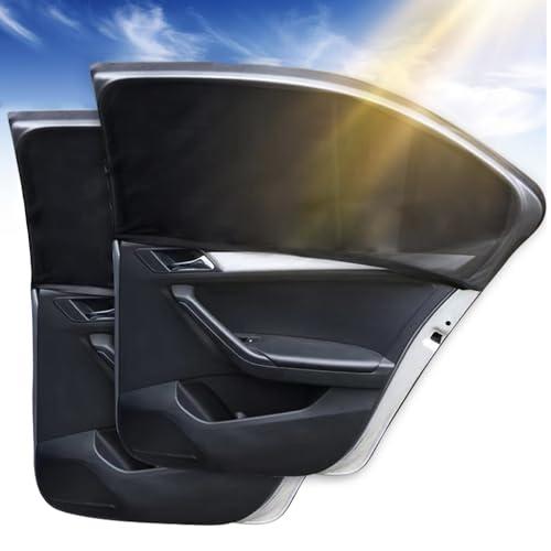 Parasole Auto Bambini - Protezione Totale dai Raggi UV e Insetti (Set da 2)