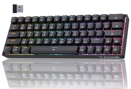 T63: Tastiera Meccanica Wireless Gaming RGB Tri-Mode