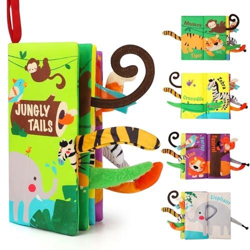 Beiens Libri di Stoffa per Neonati: Alla Scoperta della Giungla