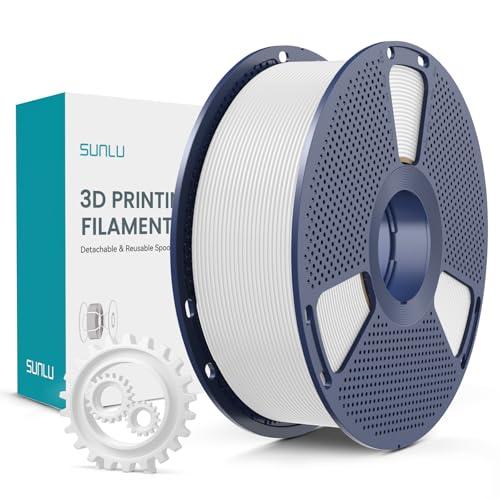 SUNLU PLA+ Filamento 1.75mm - Bianco