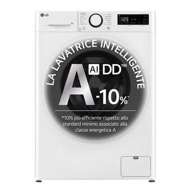 LG F2R3S08NSWW Lavatrice Slim 8 Kg