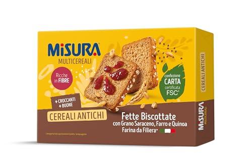 Fette Biscottate Multicereali Misura ai Cereali Antichi