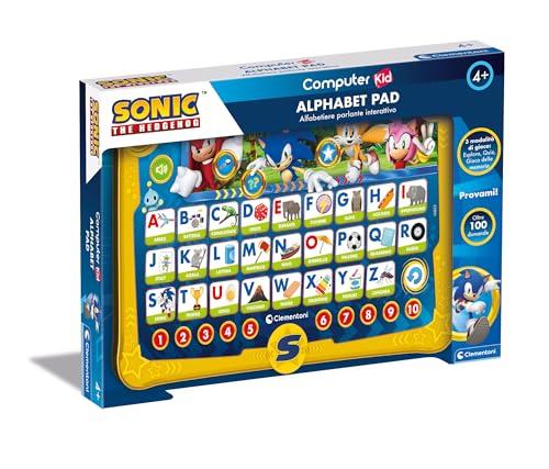 Clementoni Sonic Alphabet Pad - Gioco Educativo 4 Anni
