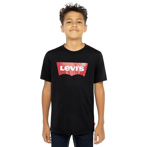 Levi's Lvb Batwing Tee T-Shirt, Nero (Black), 12 Anni Bambini e Ragazzi