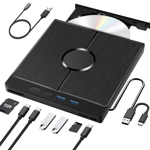 Masterizzatore DVD Esterno 9-in-1 con USB 3.0 e Lettore SD/TF