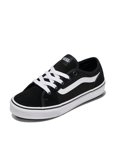 Vans Filmore Decon Suede Canvas Black White - Sneaker Donna