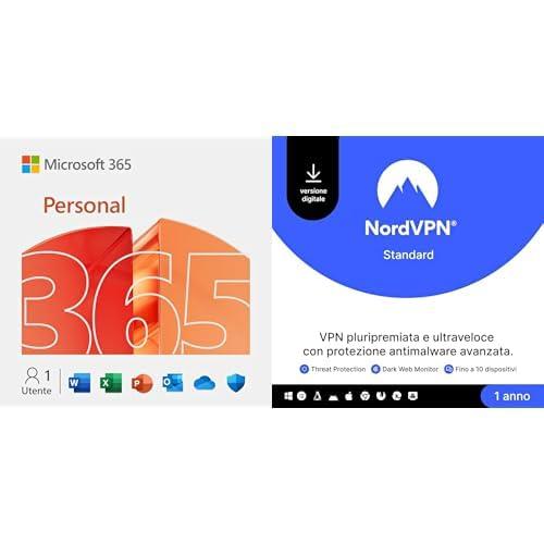 Microsoft 365 Personal + NordVPN Standard
