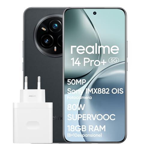 realme 14 Pro+ 5G Grey 8+256GB - Smartphone di ultima generazione