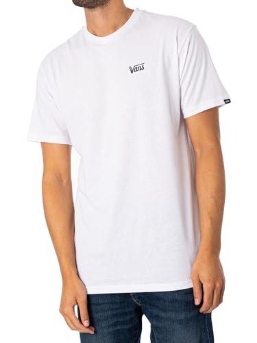 Vans Mini Script T-Shirt Uomo Bianca e Nera