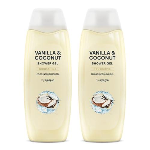by Amazon Gel Doccia Vaniglia e Cocco - 2 x 500ml
