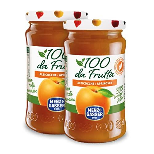 Menz&Gasser Composta di Albicocche 100% Da Frutta (2x240g)