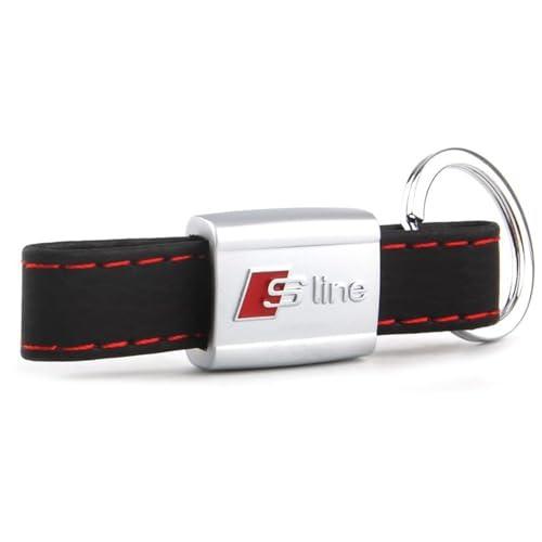 Portachiavi Audi S-Line in Pelle Sintetica e Metallo