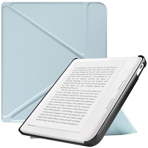 Custodia Slimshell HGWALP per Kobo Libra Colour / Libra 2, Azzurro Cielo