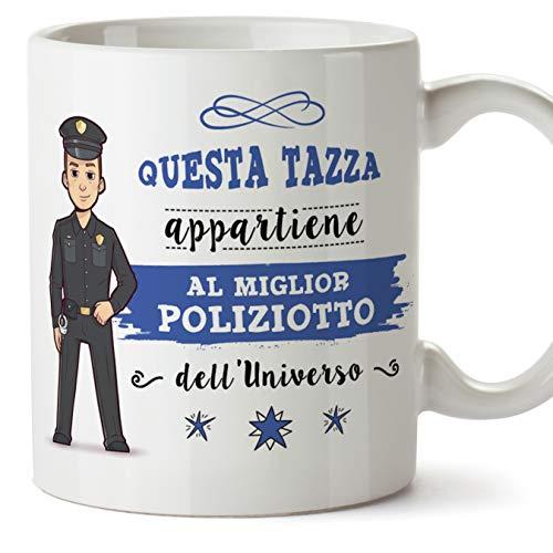 Mugffins Tazza Poliziotto - Il Miglior Regalo per Eroi in Divisa