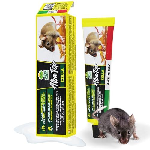 Albagarden - Colla per Topi Extra Forte Atossica e Inodore - 135g