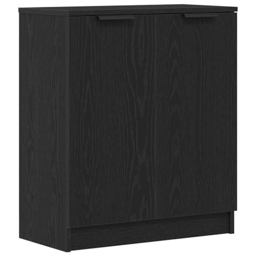Credenza Moderna Nero Rovere 60 cm - vidaXL