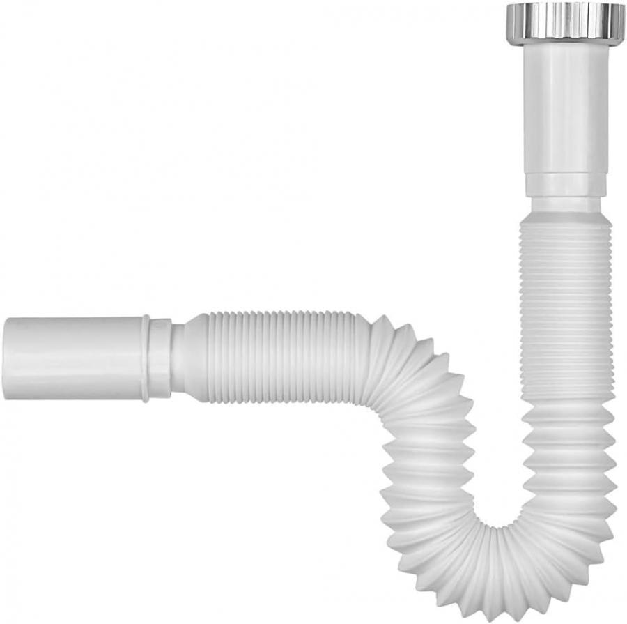 Kippen 5807X - Tubo Sifone di Scarico Flessibile per Lavelli e Lavandini