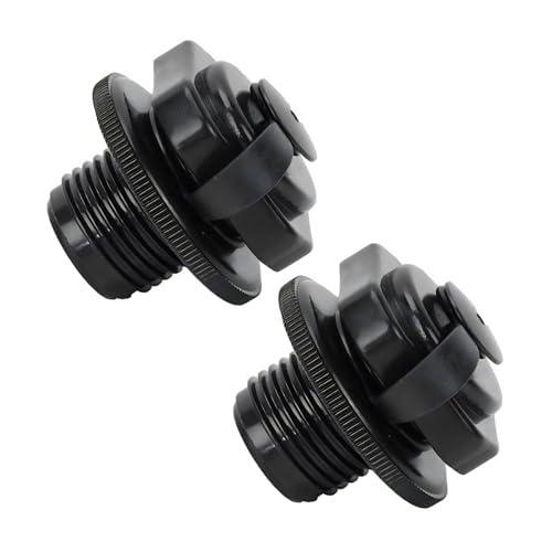 Ezweiji 2 Valvole Aria Gonfiabile Tappo a Spirale Ricambio