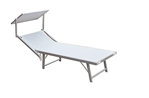 Lettino Mare Ibiza Garden Friend Bianco