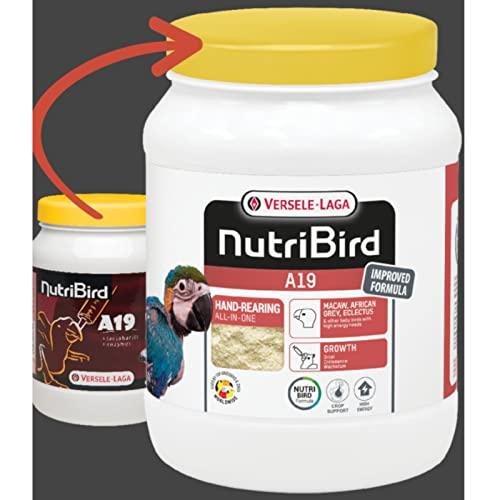 VERSELE-LAGA NUTRIBIRD A19 - Alimento per Pulcini di Ara, Cenerini ed Ecletto - 250gr