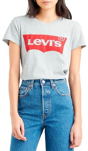 Levi's The Perfect Tee, T-Shirt Donna, Logo Starstruck Heather Grey, M
