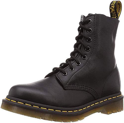 Dr. Martens Pascal Buttero Bovver Boots Donna Nero Black Virginia