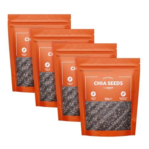 Semi di Chia by Amazon, Naturali, 4 x 350 g