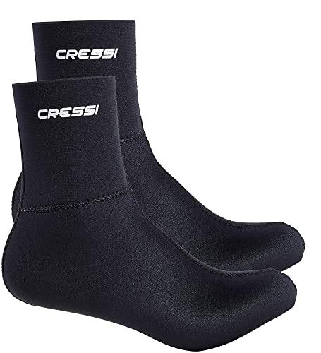 Cressi Calzari in Neoprene Nero Resilient 5mm XS