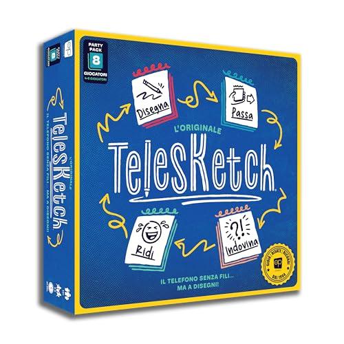 Asmodee Telesketch, Nuova Versione, Gioco da Tavolo