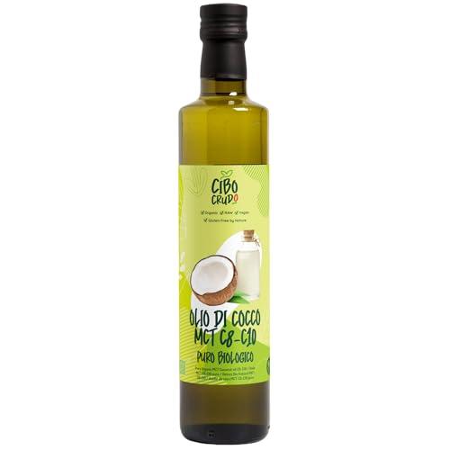 Olio di Cocco Biologico MCT C8 C10 Spremuto a Freddo - 500ml