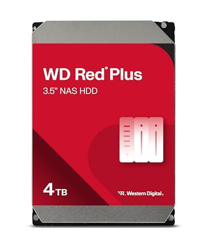 WD Red Plus 4TB NAS Hard Disk Interno