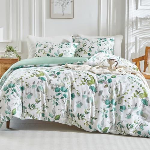 Set Copripiumino Matrimoniale Tokokimo Verde - Eleganza Naturale per la Tua Camera da Letto