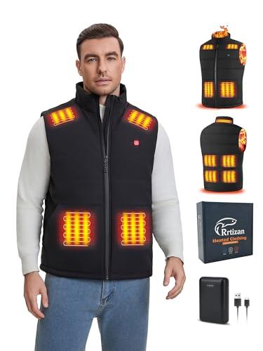 Gilet Riscaldato Rrtizan Uomo con Batteria 10000mAh