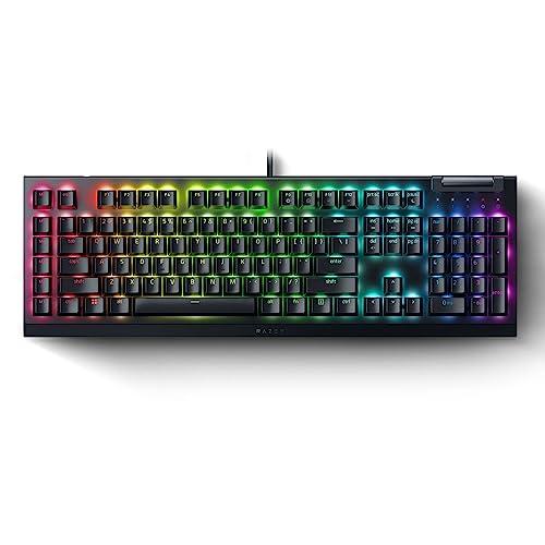Razer BlackWidow V4 X - Tastiera Meccanica Gaming (Switch Gialli)