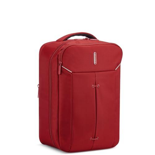RONCATO Ironik 2.0 Zaino da Viaggio Bagaglio a Mano Espandibile 40x25x15/20 Ultra Leggero - Rosso