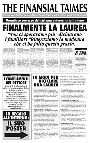Biglietto Auguri Giornale Laurea - The Finansial Taimes