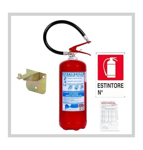 Estintore a Polvere 6 kg - Certificato e Omologato 2025