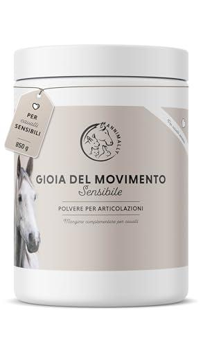 Polvere per Articolazioni Cavalli Sensitiv 850g - Collagene, Camomilla, MSM, Glucosamina, Condroitina