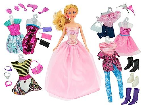 Teorema Giocattoli - Dea Sfilata di Moda: La tua Bambola Snodata con Guardaroba da Sogno