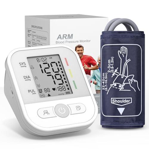 NWOUIIAY Misuratore Pressione da Braccio Digitale con Rilevazione Aritmie