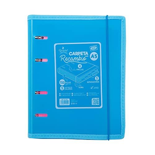 Starplast Cartella 4 Anelli A5 - Blu