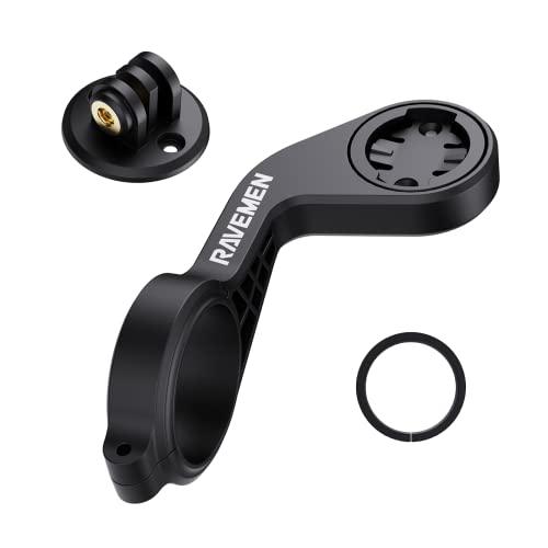RAVEMEN AOM01 Supporto Manubrio per Ciclocomputer e Action Cam