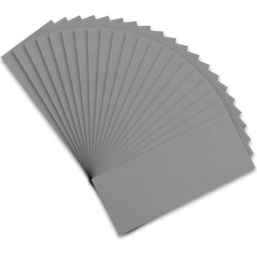 STEBRUAM Carta Abrasiva Grana 3000, 21 Pezzi - Levigatura Professionale per Legno, Metallo e Altro