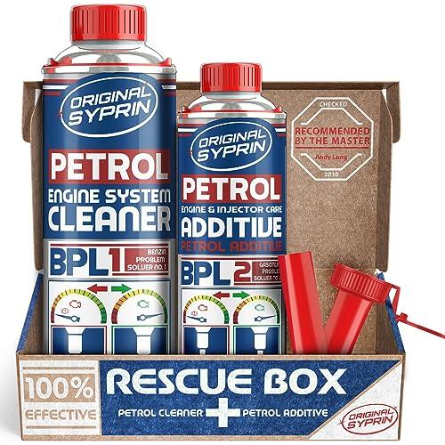 SYPRIN Additivo e Pulitore Completo del Sistema di Alimentazione Iniettori Benzina