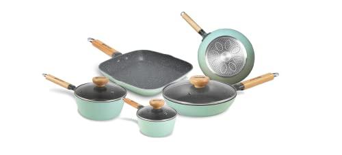 Aeternum Green Induction Wood, Batteria 8 Pezzi